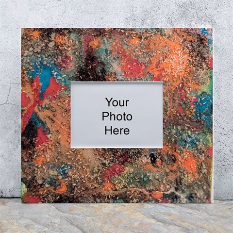 abstraction 22 White Wall Photo Frame 5  x 7  from ArtsNow.com Front