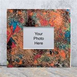 abstraction 22 White Wall Photo Frame 5  x 7 