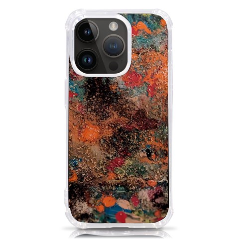 abstraction 22 iPhone 14 Pro TPU UV Print Case from ArtsNow.com Front