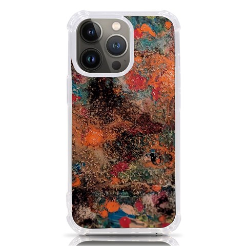 abstraction 22 iPhone 13 Pro TPU UV Print Case from ArtsNow.com Front