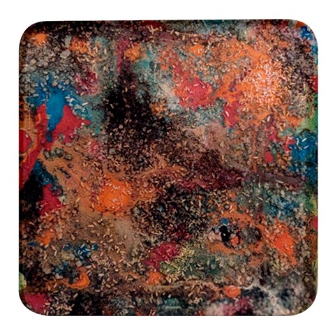 abstraction 22 Square Glass Fridge Magnet (4 pack) from ArtsNow.com Front
