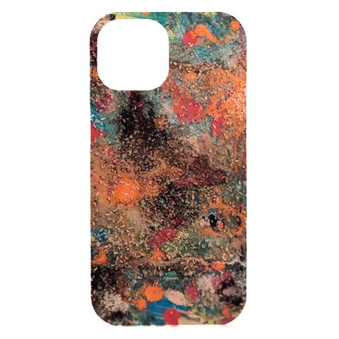 abstraction 22 iPhone 15 Black UV Print PC Hardshell Case from ArtsNow.com Front