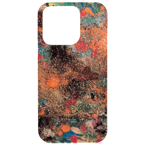 abstraction 22 iPhone 15 Pro Black UV Print PC Hardshell Case from ArtsNow.com Front