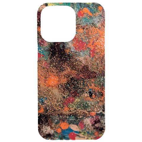 abstraction 22 iPhone 15 Pro Max Black UV Print PC Hardshell Case from ArtsNow.com Front