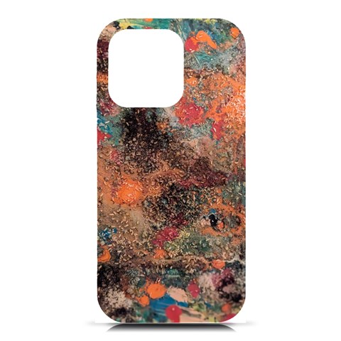 abstraction 22 iPhone 16 Pro Black UV Print PC Hardshell Case from ArtsNow.com Front