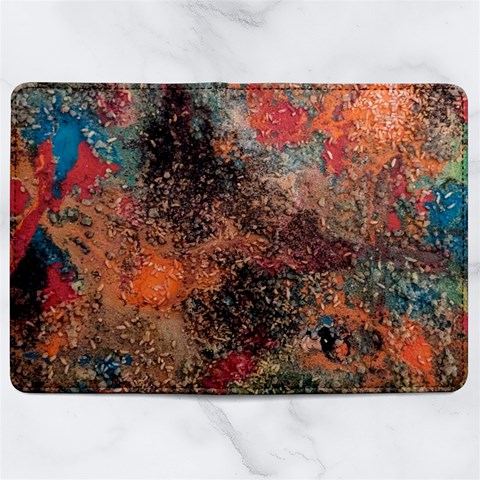 abstraction 22 Microfiber PU Leather Passport Holder from ArtsNow.com Full