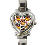 Gangster rubber ducky watch  Heart Italian Charm Watch