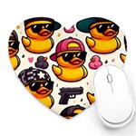 Gangster rubber ducky mouse pad Heart Mousepad