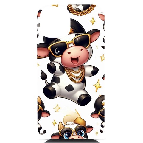 Dancing cow phone case iPhone 14 Black UV Print PC Hardshell Case from ArtsNow.com Front