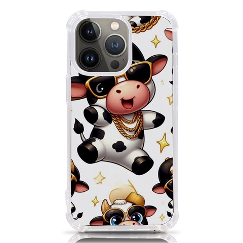 Dancing cow phone case iPhone 13 Pro TPU UV Print Case from ArtsNow.com Front