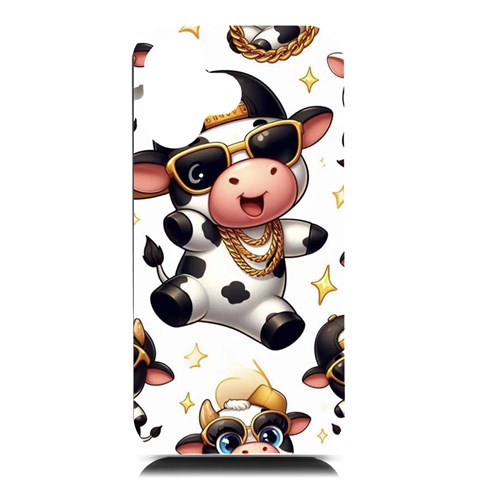 Dancing cow phone case iPhone 16 Black UV Print PC Hardshell Case from ArtsNow.com Front