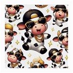 Dancing cow glasses cloths  Medium Glasses Cloth
