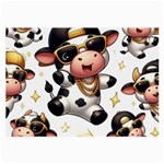 Dancing cow glasses cloths  Large Glasses Cloth