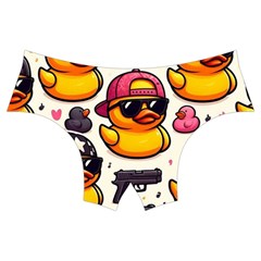 Gangster rubber ducky Men s Swim Brief from ArtsNow.com Front