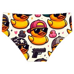 Gangster rubber ducky Men s Swim Brief from ArtsNow.com Back