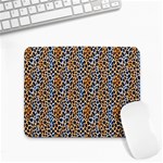 Blue Brown Leopard Small Mousepad