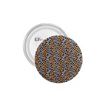 Blue Brown Leopard 1.75  Buttons