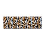 Blue Brown Leopard Sticker Bumper (100 pack)