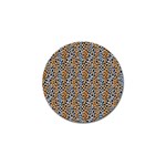Blue Brown Leopard Golf Ball Marker (4 pack)