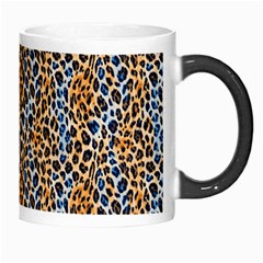 Blue Brown Leopard Morph Mug from ArtsNow.com Right