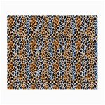 Blue Brown Leopard Small Glasses Cloth (2 Sides)
