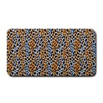 Blue Brown Leopard Medium Bar Mat