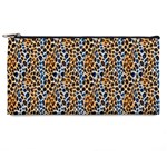 Blue Brown Leopard Pencil Cases