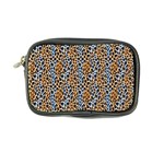 Blue Brown Leopard Coin Purse