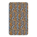 Blue Brown Leopard Memory Card Reader (Rectangular)