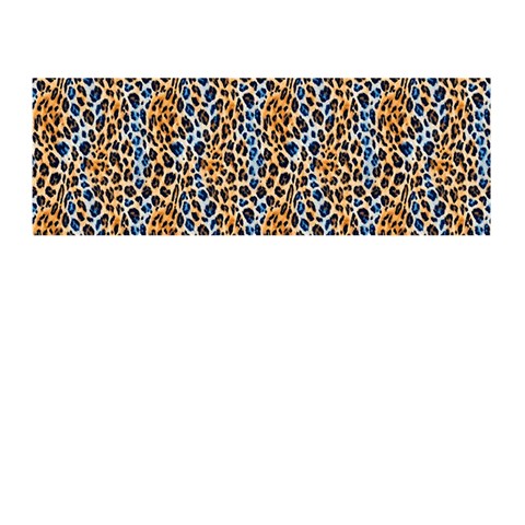 Blue Brown Leopard Memory Card Reader (Stick) from ArtsNow.com Front