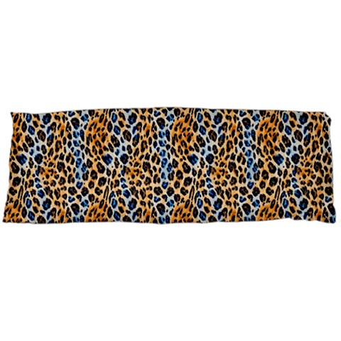 Blue Brown Leopard One Side Body Pillow Cases from ArtsNow.com Body Pillow Case