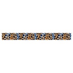 Blue Brown Leopard Zipper Classic Tote Bag from ArtsNow.com Strap