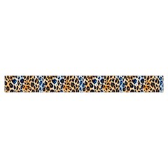 Blue Brown Leopard Medium Tote Bag from ArtsNow.com Strap