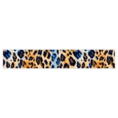 Blue Brown Leopard Everyday Shoulder Bag with Pouch Bag from ArtsNow.com Bottom