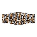 Blue Brown Leopard Stretchable Headband