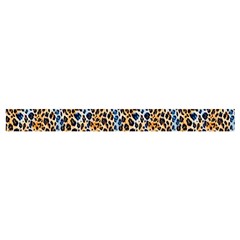Blue Brown Leopard Cross Back Hipster Bikini Set from ArtsNow.com Waistband