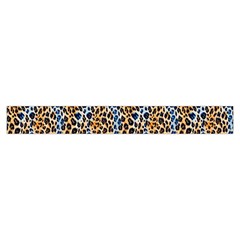 Blue Brown Leopard Women s Long Sleeve Raglan T Collar