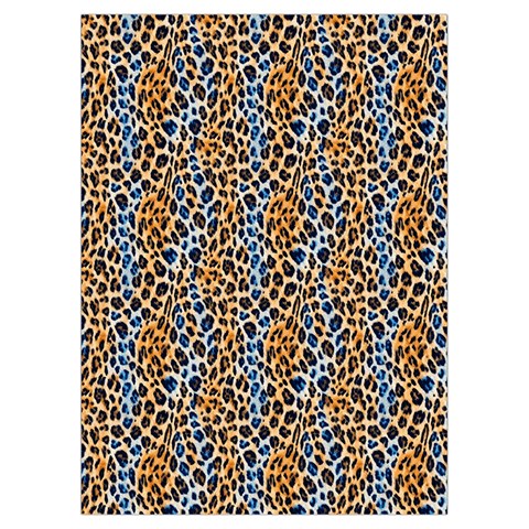 Blue Brown Leopard Playing Cards Single Design (Rectangle) with Custom Box from ArtsNow.com Card