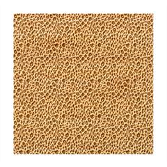 Blue Brown Leopard Bamboo Coaster Set from ArtsNow.com Coaster 1