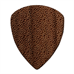 Blue Brown Leopard Square Wood Guitar Pick Holder Case And Picks Set from ArtsNow.com Pick