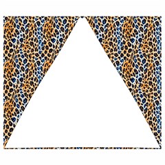 Blue Brown Leopard Automatic Folding Umbrella with Case (Small) from ArtsNow.com 19.98 x16.78  Umbrella - 2