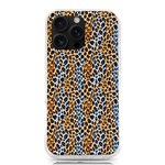Blue Brown Leopard iPhone 16 Pro Max TPU UV Print Case