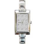 Light Grey Snake Rectangle Italian Charm Watch