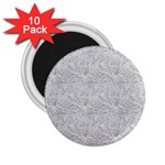 Light Grey Snake 2.25  Magnets (10 pack) 