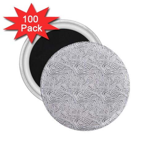 Light Grey Snake 2.25  Magnets (100 pack)  from ArtsNow.com Front