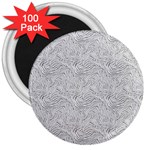 Light Grey Snake 3  Magnets (100 pack)