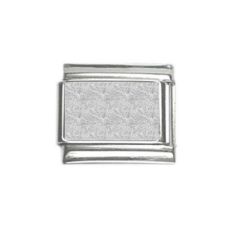 Light Grey Snake Italian Charm (9mm) from ArtsNow.com Front