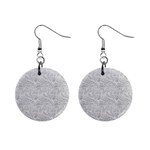 Light Grey Snake Mini Button Earrings