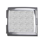 Light Grey Snake Mega Link Italian Charm (18mm)
