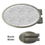 Light Grey Snake Money Clips (Oval) 